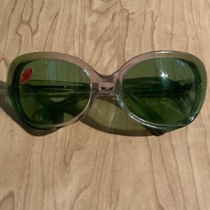 VINTAGE Green De Lotto Sunglasses (Italian)